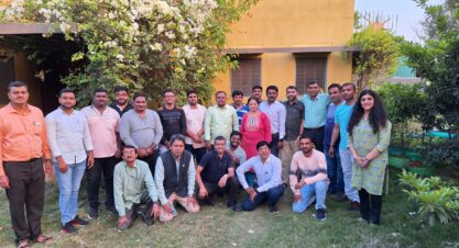 The IEC leadership team with Chiranjeev Gurukul facilitators after their 1-day Vanvaas – Jan’2024 Participants completed the program with enriched experiences, self-awareness, & practical tools for leadership.